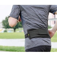 BONE Run Tie Belt - Large - Fits Smartphone 4-7.2 inch - Black