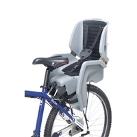 BETO Baby Seat - 700cc Shock Absorbing Eva Seat Pad - Foot Straps - Steel Pannier Rack Included