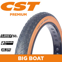 CST Big Boat Tyre 20 × 4.0 Tan Wall