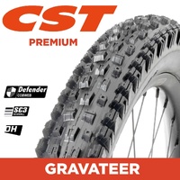 CST Tyre Gravateer CMT-03 - 29x2.50 - DH Casing - 3C Triple Compound - 60 TPI - Wirebead
