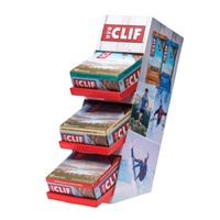 CLIF Cardboard Countertop Display - Stock not included
