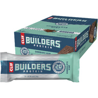 Clif Builders Protein Bar — Chocolate Mint (Gluten Free) — Box of 12 × 68 g