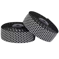Cyclehaus Elite PU Bar Tape Silicone Honeycomb Black/White