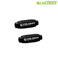 COLOURY Cable Adjusters - Pair - Black