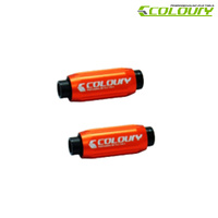 COLOURY Cable Adjusters - Pair - Orange
