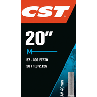 CST Standard Tube 20 x 1.9/2.125 Schrader 40mm Valve