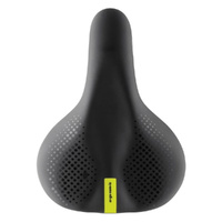 DDK D1-D050MFR Double Memory Foam City and Trekking Saddle with Handle Grip 272 x 201mm