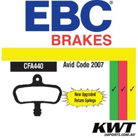 EBC Pad 440Hh - Avid Code 2007 Gold Sintered Compound