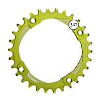 Funn NARROW-WIDE CHAINRING GREEN 34T 104mm