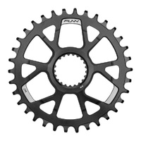 FUNN Chain Ring - Solo DS Narrow Wide - 34T - Shimano Direct Mount - Black