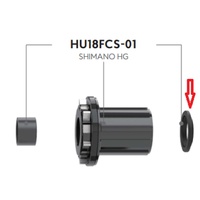 FUNN Replacement Pawl Cap for Hub Drive Body - Shimano Microspline