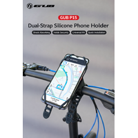 GUB P15 Silicone Bike Phone Holder Dual Strap