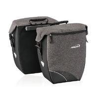 IBERA G-2 Pannier Bag Set with IB-QB4 - M2 Adaptor kit -  31x15x34cm - 15L ( 1  Bag Only )