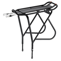 IBERA Pannier Rack - Pak Rak - W/Clip-On Bag Mount & Splash Guard For Touring
