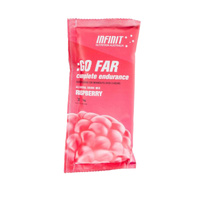 INFINIT Go Far - Raspberry - 10 Packs - Single Serve - 74g