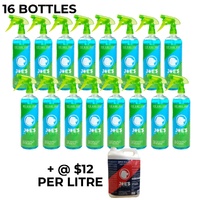 Joe's No Flats Bundle 1 — 16 × 1 L Bike Soap + 5 L Sealant