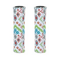 KWT Cruiser Grips - 135mm - White Patterned