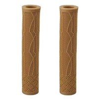 KWT Scooter Grips - 162mm - Brown