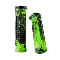 RYFE Grips - BOSSA - Single Lock On Pro Grip - Marble GREEN/BLACK
