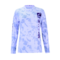Kenny Racing Charger Women's MTB Jersey - Dye White - Small