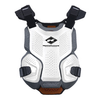 KENNY RACING Chest Protection - D3O Holeshot - White - Extra Large / 2 Extra Large