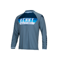 KENNY RACING - Shirt - Elite - XL - Grey/Blue
