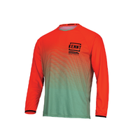 KENNY RACING Shirt - Factory - Kid's - XS - Orange/Kaki