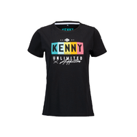 KENNY RACING Sportswear T-Shirt - Woman's - XL - Black