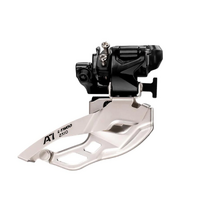 LTWoo MTB Front Derailleur - A7 Series - 2x10 Speed - High Clamp Mount - Dual Pull Down Swing