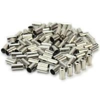 MARS ONE Brass End Caps - 4.5mm - Suits Gear Cable - Cnc Machined - Nickel Plated - 200Pc