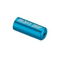 MARS ONE Alloy End Caps Ferrules- 4mm - Blue - 100Pc Bottle