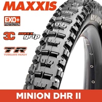 Maxxis Minion DHR II 27.5 x 2.40 3C MaxxGrip EXO+ TR Folding MTB Tyre