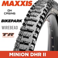 Maxxis Minion DHR II 27.5 x 2.50 BikePark DH TR Wire Bead MTB Tyre