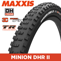 Maxxis Minion DHR II 29 x 2.50 3C MaxxGrip New DH TR Folding MTB Tyre