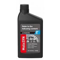 MolicSYN Racing 8 Fully Synthetic Mineral Brake Oil 500ml