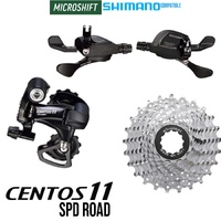 Microshift Centos 2x11 Speed Flat Bar Road Upgrade Kit 11-25T