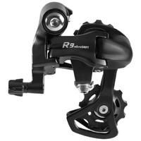 MICROSHIFT Rear Derailleur - R9 RD-R42S - 2 x 9/10 Speed - Short Cage - 11-28T (Shimano Road) Black