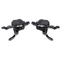 MICROSHIFT Xpress Shifter - R10 SL-R760 - 2x10 Speed - Gear Indicator - Pair (Shimano Road) Black