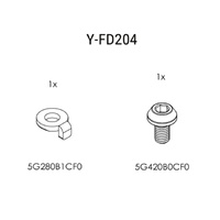 MICROSHIFT Cable Pinch Bolt Kit for Sword FD, RD, ADVENT X RD, ADVENT RD, Acolyte RD Y-FD204, Sword Front Derailleur Cable Pinch Bolt