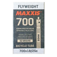 Maxxis Flyweight Inner Tube 700 × 18/25C Presta 60mm