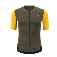 Cyclehaus Elite Short Sleeve Jersey Army Green & Turmeric