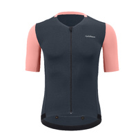 Cyclehaus Elite Short Sleeve Jersey Grey Pink Grey
