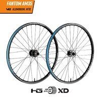 FUNN Fantom AM35 MTB Wheelset – 30mm Internal, 32H, 6-Bolt, Boost 110 / 148