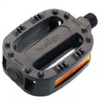 QBP Pedal Plastic Kids 1/2 X 1/8 Black