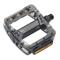 QBP Pedal - Polycarbonate MTB General style - 9/16 - 100x95mm - Black