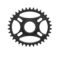 PILO Chainring - 34T Narrow Wide Elliptic - Race Face Direct Black Anodized