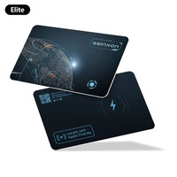 Park Lock GPS Finder Card Elite Wireless Rechargeable credit card size using iPhone or Android