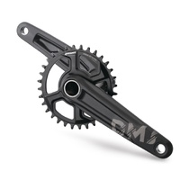 PROWHEEL JR Crankset - DMJ-CR093A - 155mm - Inc BSA 73mm BB - Non Boost - DM 2T NW 11/12s