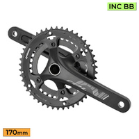 Prowheel RPL-521-F Road double Crankset 170mm 50-34T with BB