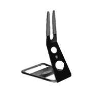 QBP Bike Storage Axle Mount Stand to 29 Wheels - Steel With Rubberised Top Section